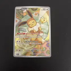 Pokemon TCG - Eevee SVP 173 Illustration Rare Promo Prismatic Evolutions - NM/M - Image 1