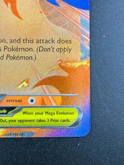 Pokemon TCG Mega Charizard Y ex 030 Mega Evolution Black Star Promo NM - Image 4
