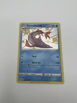 Pokemon - Barraskewda - SV032/SV122 - Shining Fates Shiny Vault - Holo NM - Image 1