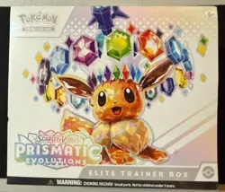New Pokemon TCG Scarlet Violet Prismatic Evolutions Elite Trainer Box ETB Sealed - Image 1