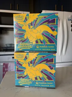 Pokemon TCG: Ascended Heroes ETBs Pokemon Center Exclusive - Factory Sealed NEW - Image 1