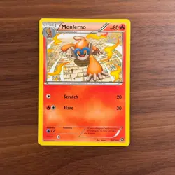 Monferno 19/114 VLP Steam Siege 2016 Pokemon Card TCG - Image 1