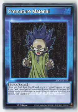 Yugioh - Premature Material SBC1-ENS20 1st Edition - Speed Duel: Streets of Batt - Image 1