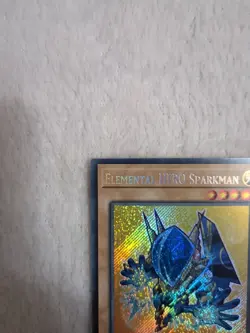 MZMU-EN059 Elemental HERO Sparkman Secret Rare Secret Rare YuGiOh! NEW - Image 2