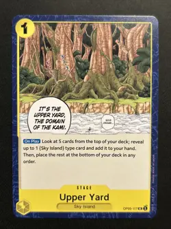 Upper Yard - Awakening of the New Era (OP05-117) One Piece TCG ENG NM UC - Image 1