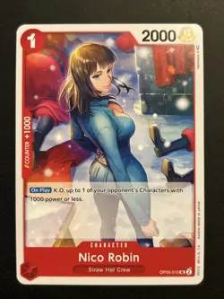 One Piece CCG Awakening Of The New Era Nico Robin OP05-010 UC NM - Image 1