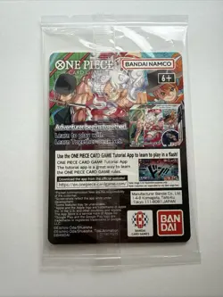 One Piece Monkey.D.Luffy Promo Sealed Ungraded - Image 2