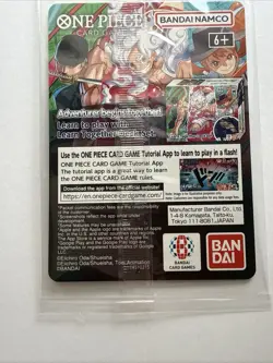 One Piece Monkey.D.Luffy Promo Sealed Ungraded - Image 4
