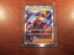 Mortys Conviction 201/162 Temporal Forces (TEF) NM Full Art Pokemon Card - Image 1