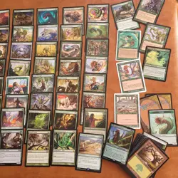 WURMS WYRMS WORMS Green Day ***General*** Tribal COMMANDER DECK MTG 100 Cards - Image 2