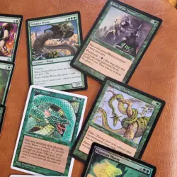 WURMS WYRMS WORMS Green Day ***General*** Tribal COMMANDER DECK MTG 100 Cards - Image 4