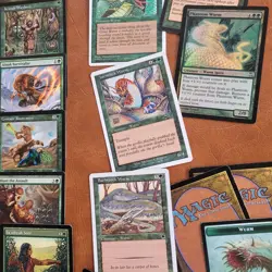 WURMS WYRMS WORMS Green Day ***General*** Tribal COMMANDER DECK MTG 100 Cards - Image 5