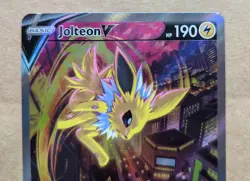 Pokemon Jolteon v SWSH Black Star Promo Holo Card SWSH183 - Image 2