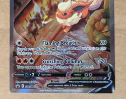 Pokemon Cards Flareon V SWSH179 SWSH Black Star Promo - Image 3