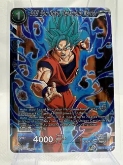 SSB Son Goku Tenacious Warrior SD12-03 ST FOIL Dragon Ball Super Card Game TCG - Image 1