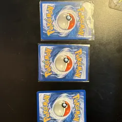 Pokemon TCG Diamond & Pearl Azelf Uxie Mesprit Holo Lot 3 Cards Lake Pokes 2007 - Image 2