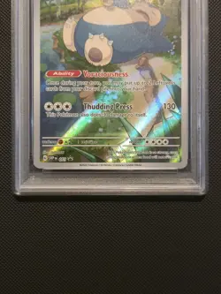Pokemon TCG 2023 S&V 151 ETB Snorlax Promo Card SVP051 PSA 9 - Image 3