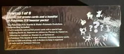 Pokemon Prismatic Evolutions Surprise Box Sealed Promo Cards Booster Packs Eevee - Image 3