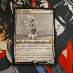 Magic: The Gathering Esper Sentinel showcase foil - Image 1