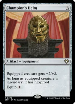 MTG Champion's Helm ** Commander Masters ** English - Image 1