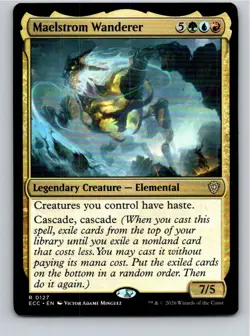 Magic the Gathering Maelstrom Wanderer Lorwyn Eclipsed Commander MTG Free Ship! - Image 1