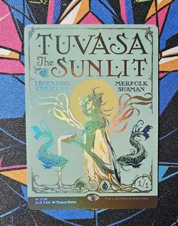 Tuvasa the Sunlit NM Borderless Foil MTG Secret Lair Unplayed Magic Gathering - Image 1