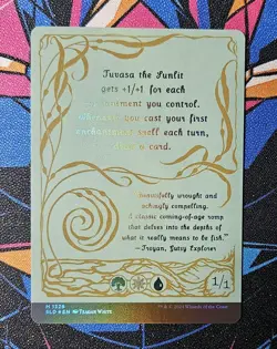 Tuvasa the Sunlit NM Borderless Foil MTG Secret Lair Unplayed Magic Gathering - Image 2