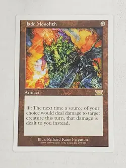 MTG Jade Monolith (6th Edition/Artifact/R) - BGM - Image 1
