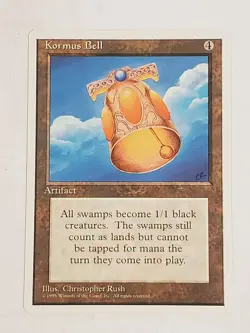 MTG Kormus Bell (4th Edition/Artifact/R) - BGM - Image 1