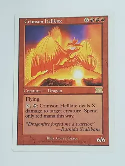 MTG Crimson Hellkite (6th Edition/Red/R) - BGM - Image 1