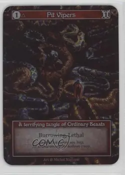 2023 Sorcery: Contested Realm - Beta Foil Pit Vipers - Image 1