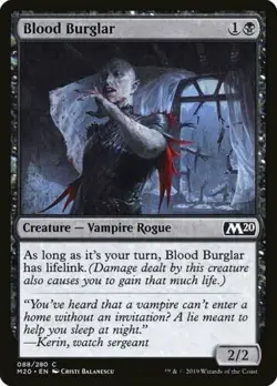 BLOOD BURGLAR X 4 N/M CORE SET 2020 MAGIC THE GATHERING - Image 1
