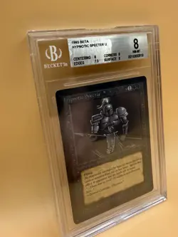 Hypnotic Specter – 1993 MTG Beta – BGS 8 NM-MT – Vintage Magic - Image 3
