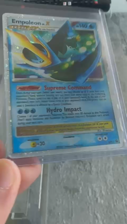 Pokemon TCG Empoleon LV.X DP Black Star Promotional DP11 Holo Promo - Image 2