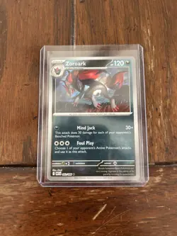 POKEMON Zoroark (Master Ball Pattern) 062/086 SV: White Flare Reverse Holo - Image 2