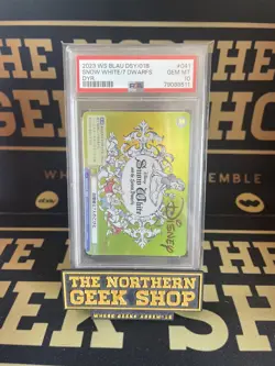 Weiss Schwarz Blau DSY/01B-041D Snow White&The Seven Dwarfs Psa 10 - Image 1