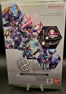 Bandai Namco Gundam Card Game Premium Collection 01 Gundam Zaku II Barbatos - Image 1