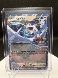 Pokemon TCG Lugia EX Double Rare Holo Card 082/131 Prismatic Evolutions Stamped - Image 1