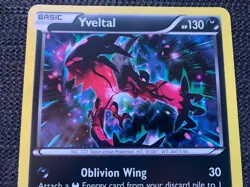 Holo Yveltal Rare Jumbo Pokemon Card XY06 Black Star Promo Set Mint PSA Grade - Image 2