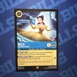 Beauty and the Beast Belle - Strange But Special Disney Lorcana TCG Card 142/204 - Image 1