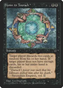 Hymn to Tourach #38b 1994 Common Fallen Empires MTG Near Mint - Image 1