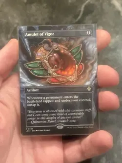 Amulet of Vigor (Borderless) Commander: the Lost Caverns of Ixalan *R* - Image 1