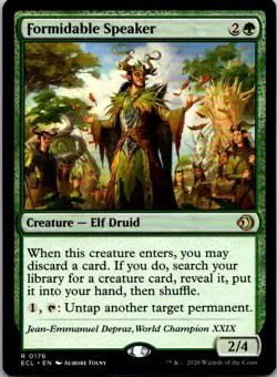 MTG - Formidable Speaker (176) - ECL - Normal - Image 1