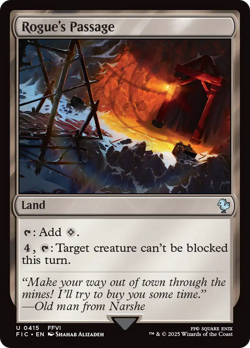 Rogue's Passage (REGULAR) x1 - MTG Final Fantasy Commander FIC #415 - Image 1