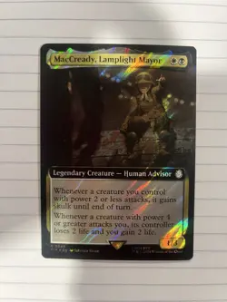 MacCready, Lamplight Mayor (Extended Art) Universes Beyond: Fallout Foil - Image 1