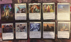 MTG Preston, the Vanisher Jumpstart 2022 Complete Miscut Blink AND Bookworms SET - Image 1
