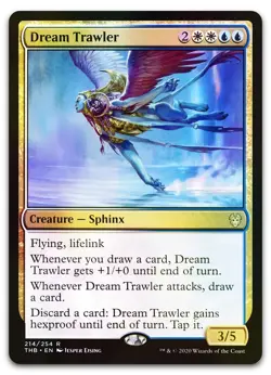 Dream Trawler #214 (Foil) (NM) Theros Beyond Death THB Magic MTG - Image 1