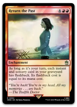 Return the Past #92 (Foil) (NM) Doctor Who WHO Magic MTG - Image 1