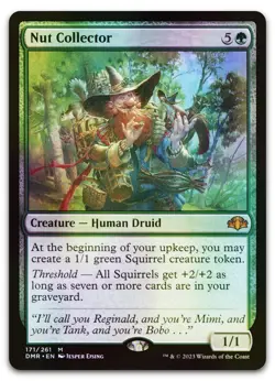 Nut Collector #171 (Foil) (NM) Dominaria Remastered DMR Magic MTG - Image 1