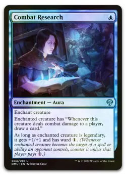 Combat Research #44 (Foil) (NM) Dominaria United DMU Magic MTG - Image 1